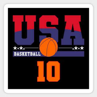 USA Basketball || 10 Sticker